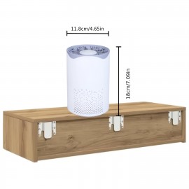 New air purifier with upgraded appearance, plug and play function, capable of absorbing odors and smoke, suitable for bedroom, living room and other scenarios