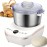 Electric Dough Maker With Ferment Function, White 1.32gal(5.2QT) Dough Mixer Machine With 304 Stainless Steel Bowl, Microcomputer Timing, Kitchen Stand Mixers, Household Flour Kneading Machine For Pizza Bread