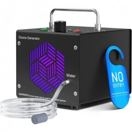 Portable Ozone Generator Air Purifier for Home & Car - Instant O3 Sterilizer Machine, Odor & Smoke Eliminator, Chemical-Free Air with Digital Control Panel, Plug & Play for Allergies, Pets, Mold (No Maintenance Required