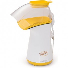 Poplite Popcorn Maker Machine - 18-Cup Hot Air Popper with Built-In Measuring Cup & Butter Melter, -Like Cord Wrap, Compact Oil-Free Low-Fat Popcorn Maker for Theater, Parties, Movie Nights (Yellow, Plug-in, Easy Clean), Air Popcorn Machine, Bubblegum Machine, Balloon Stuffing Machine, Slushies Machine, Marshmallow Machine, Popcorn Maker Microwave, Pop Corn Machine, Icee Machine, Crush Ice Maker, Blow Machine, Soft Serve Machine, Balloon Blowing Machine, Popcorn Bowl, Ice